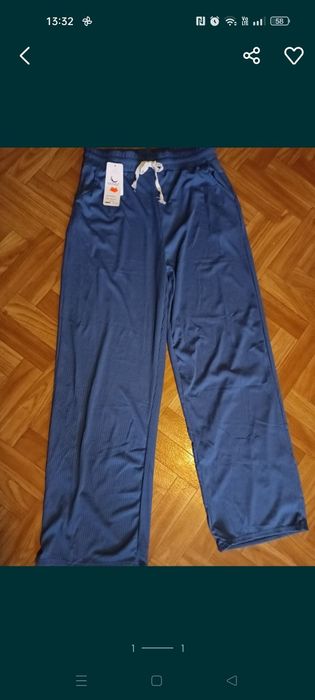 Damskie Spodnie z szeroką nogawką