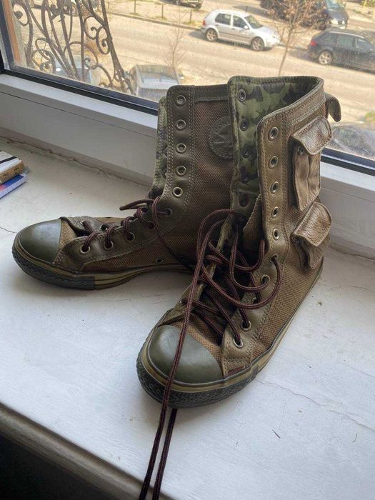 38р Кеди Converse мілітарі / вінтаж / Y2K / techwear / safari