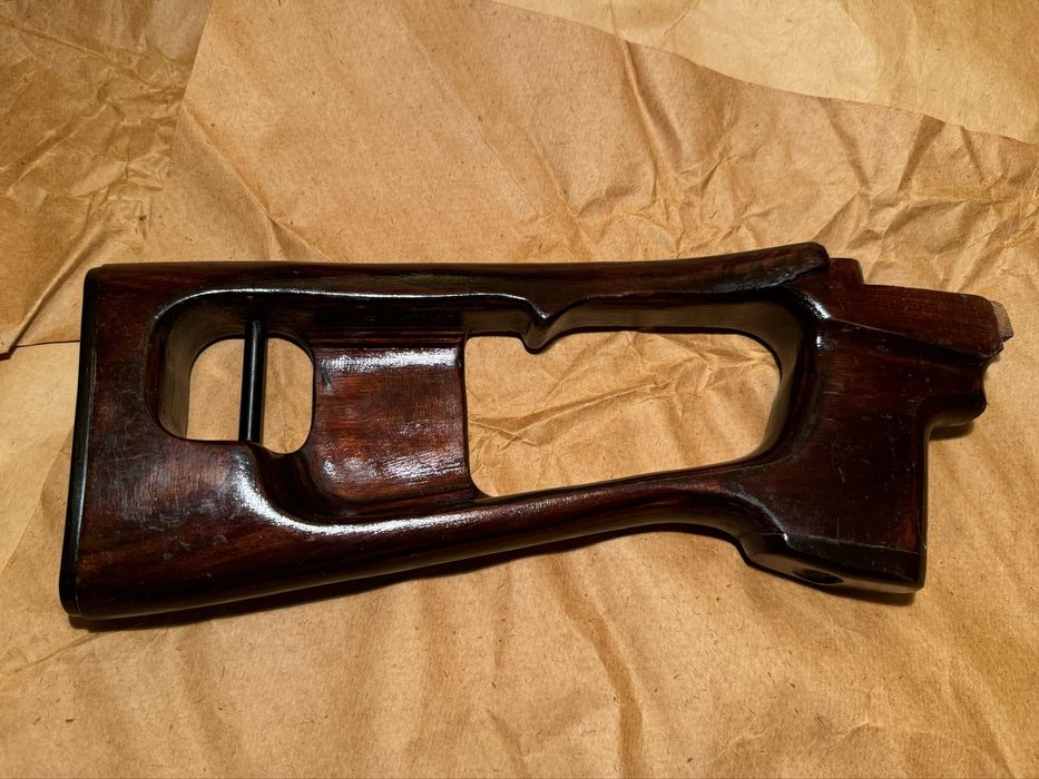 Приклад деревянний оригінал для СВД Снайперська гвинтівка Драгунова