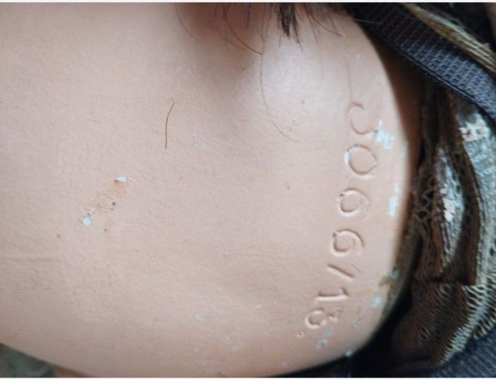 Stara lalka antyk 70 cm