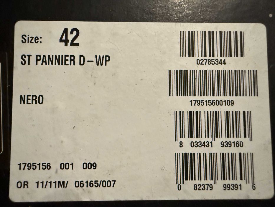 Botas Moto DAINESE ST Pannier D-WP tam.42 [Novas]