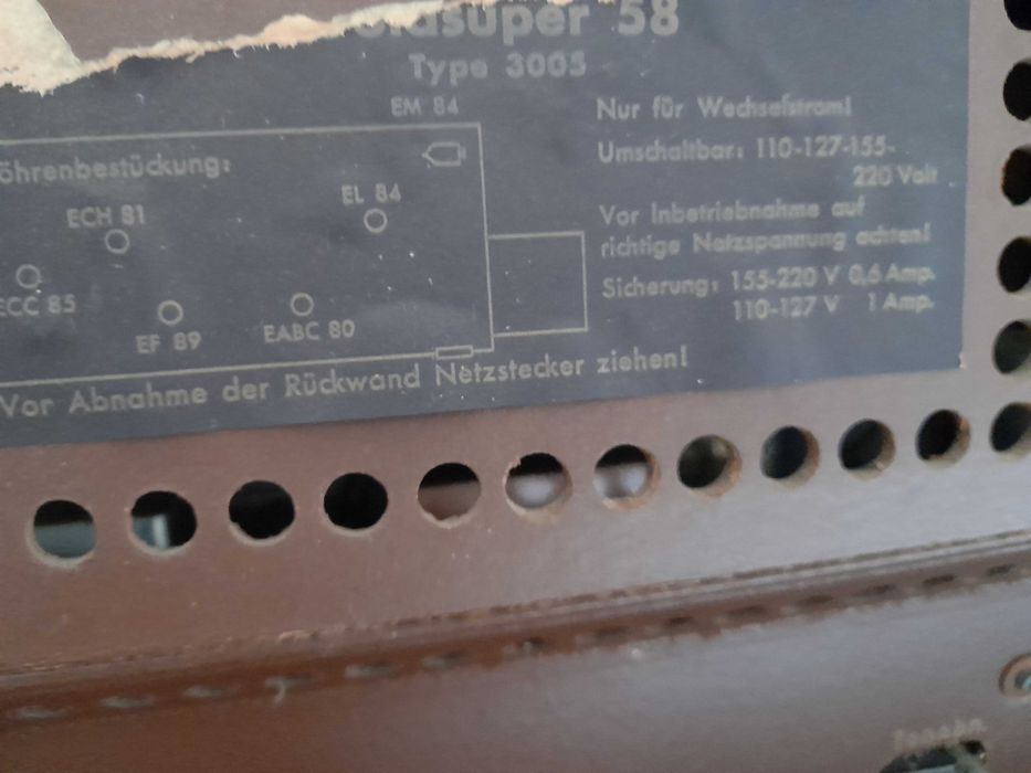 Stary mebel niemiecki lata 60
