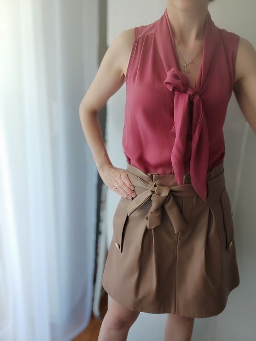 Brązowa spódniczka marki Creownia