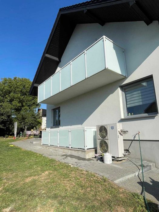 Balustrada balkon stal nierdzewka szkło PRODUCENT