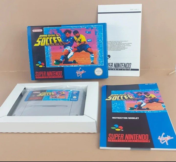 Dino Dini's Soccer super nintendo