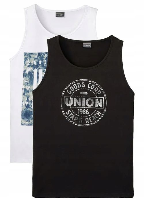 B.P.C top męski z nadrukiem 2-pak L.