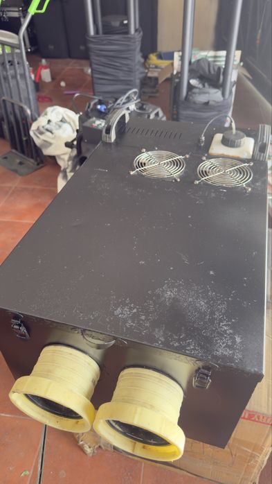 Maquina fumo rasteiro de Água