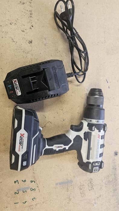 Wiertarko-wkrętarka Parkside 20v BIAŁA