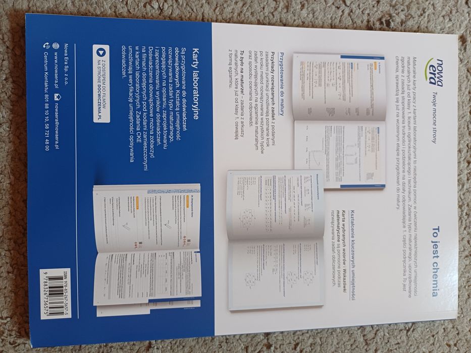 Maturalne karty pracy chemia