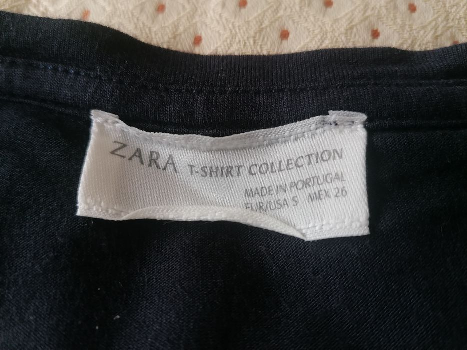 T-shirt Zara com estampado