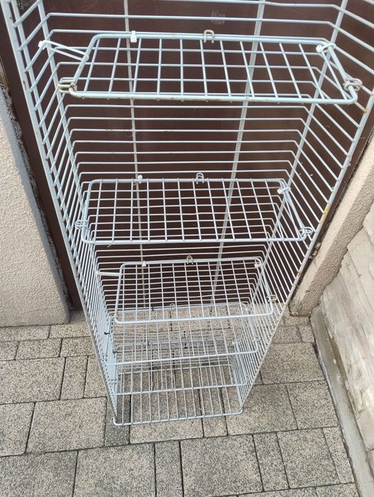 Starocie stary metalowy ciężki regal