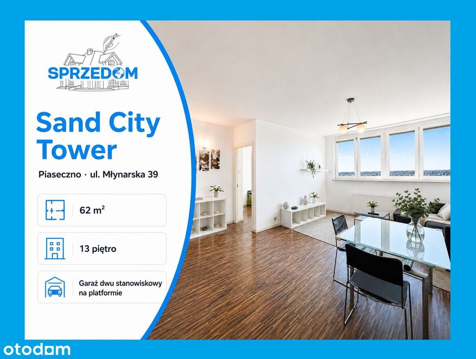 Mieszkanie na sprzedaż, 2 pokoje, 62 m², Piaseczno