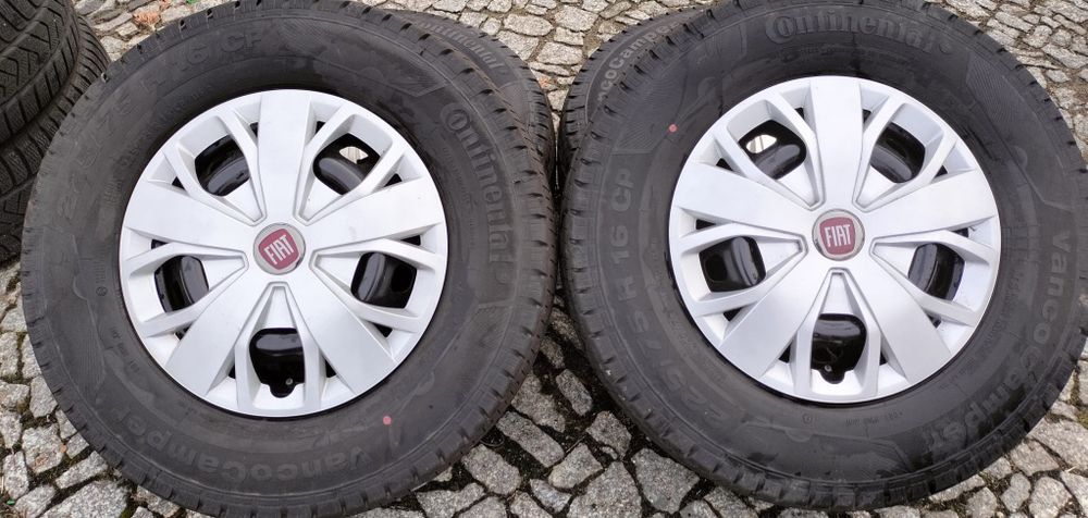Felgi z oponami 6x16 ET68 5x118 Ducato Jumper Boxer Movano