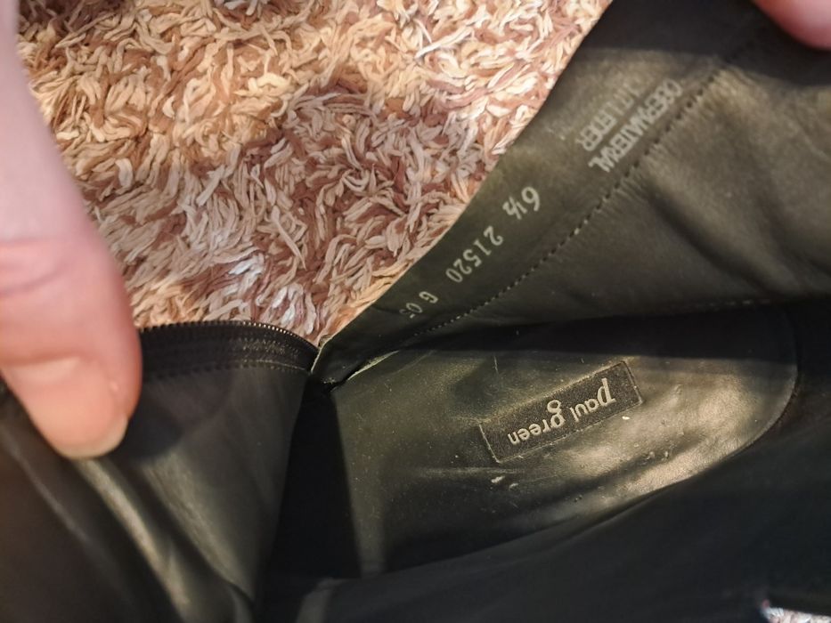 Botki skórzane Paul Green 40