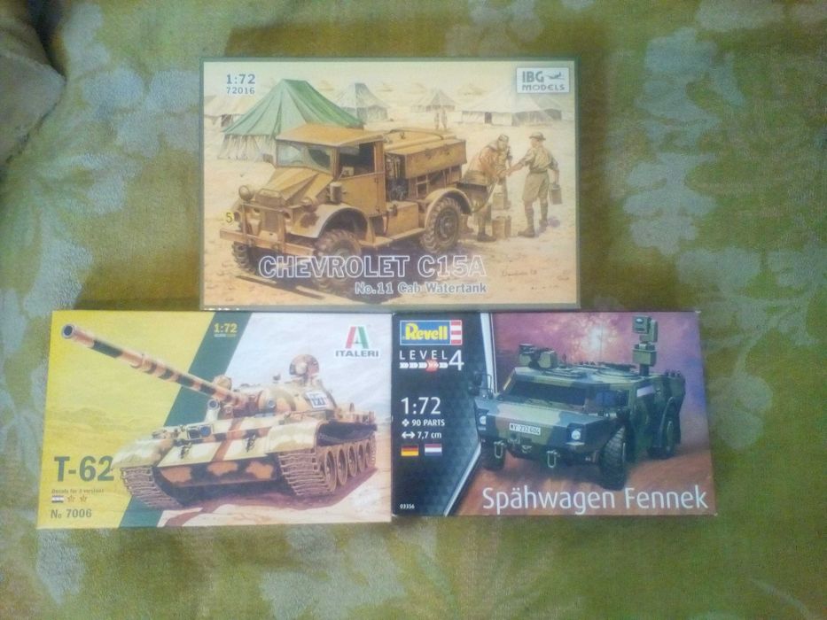 Сборная модель 1/72 военная техника