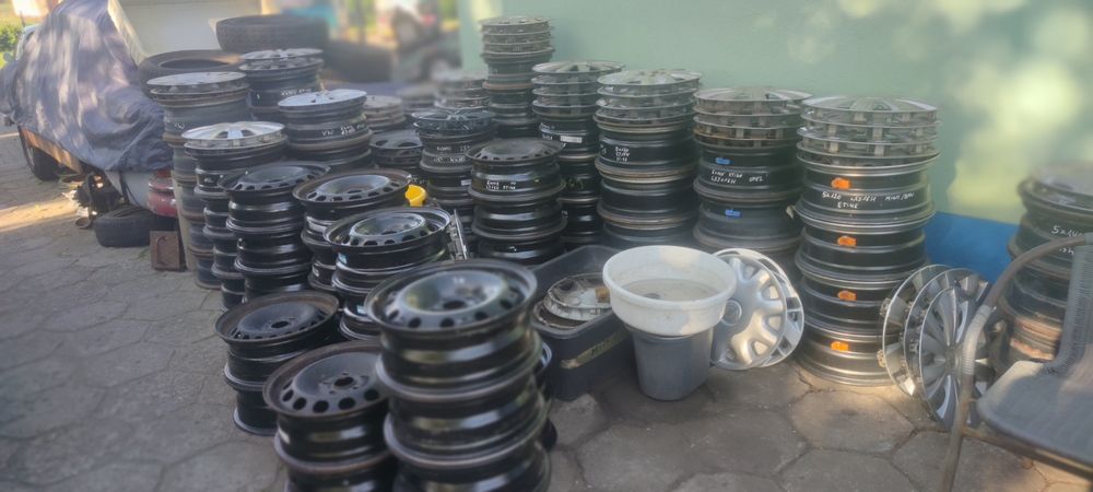 felgi stalowe 5x100 SEAT i inne 6JX16H ET45 cena 300zł