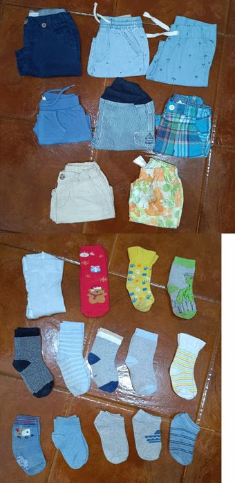 Roupa menino 18-24 meses 114 peças Negociável