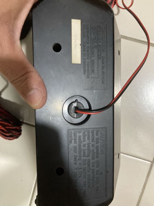 Conjunto de colunas de som surround Technics SB-PS600