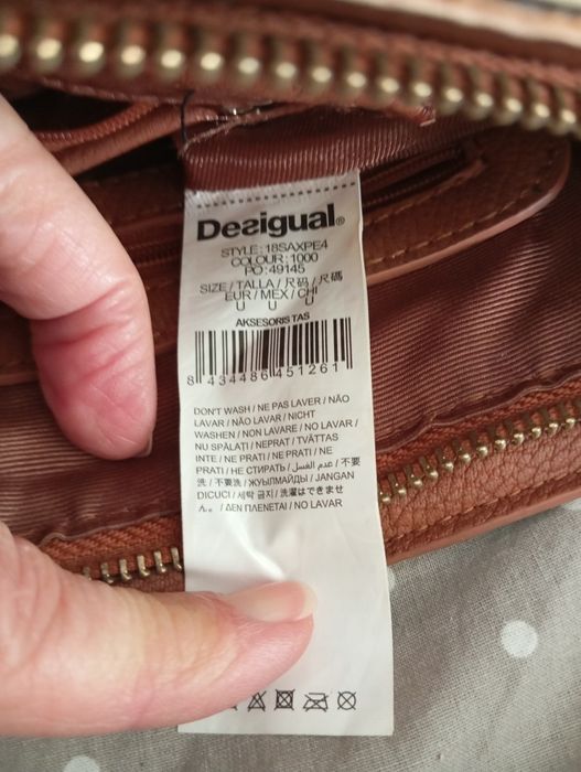 Mala Desigual  colorida