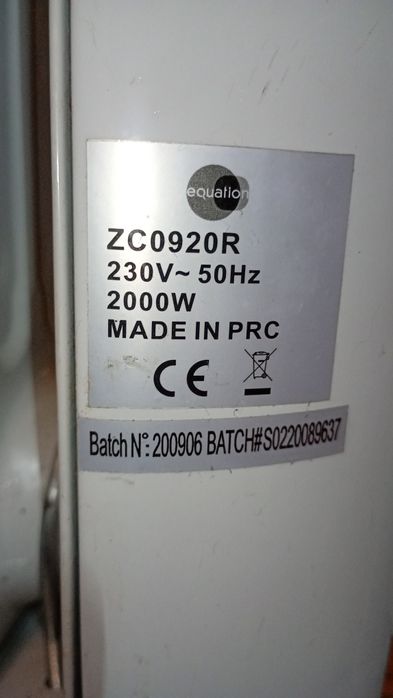 Aquecedor Equation 2000W