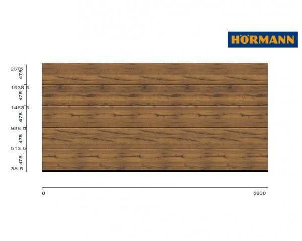 Brama garażowa segmentowa LPU 42 + Drzwi aluminiowe ThermoSafe HORMANN