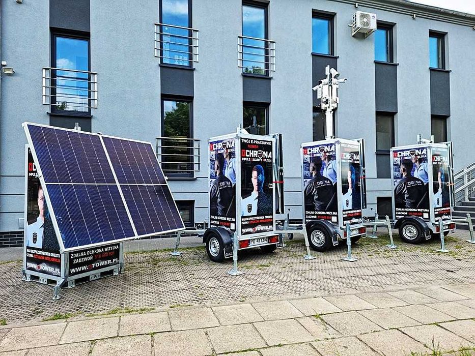 Wieża mobilna Etower – Twoje wieże mobilne do ochrony – ZADZWOŃ!