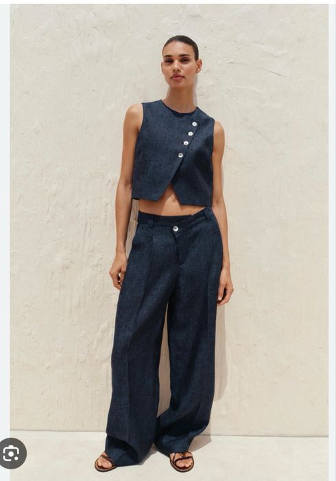 Нові штани від Zara, льон, М
