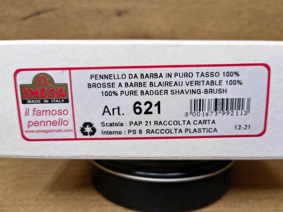 Pędzel do golenia - OMEGA 621