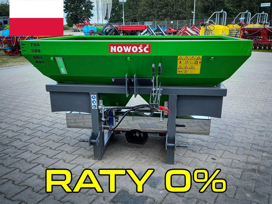 OKAZJA! Rozsiewacz nawozu 2 tarczowy Lejek | Solidny | HIT Abra Janpol