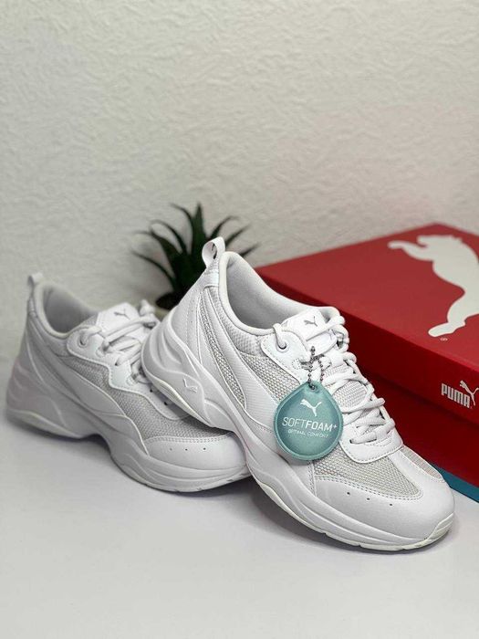 Кросівки  Білі Puma Cilia white Original Красовкі 39 розмір 25 см