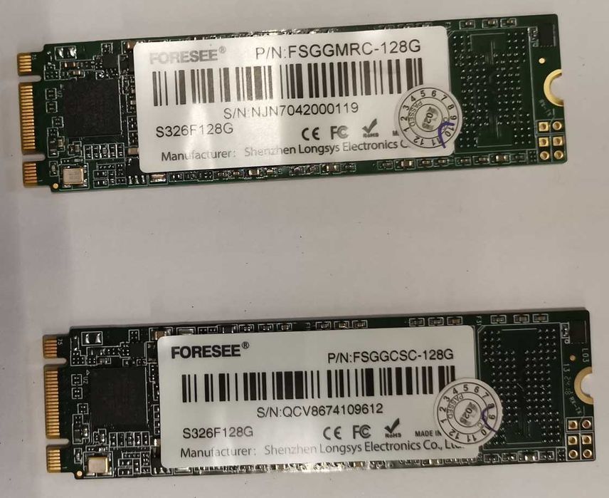SSD Foresee NVMe (128GB)