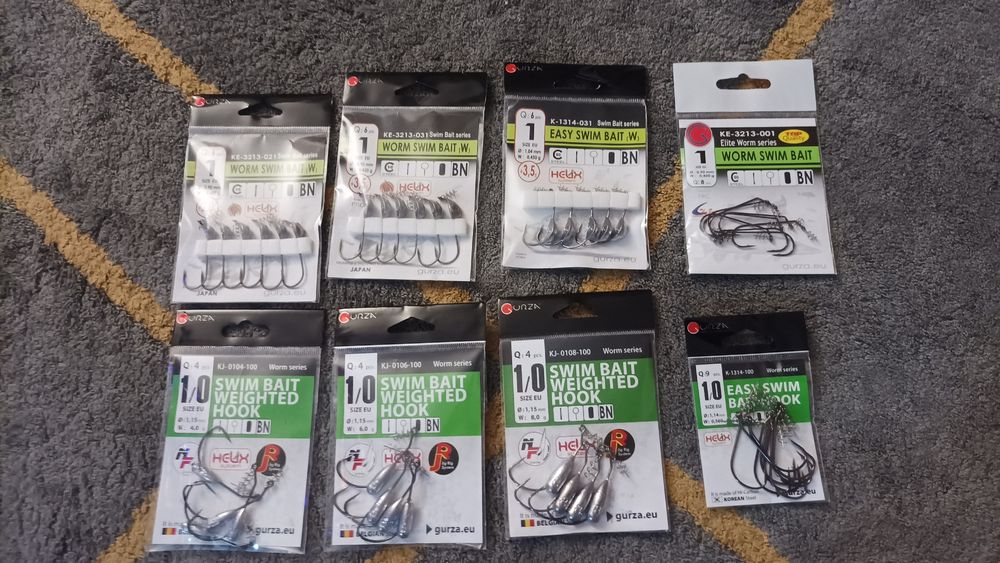 Haki Gurza z odciążeniem i bez.