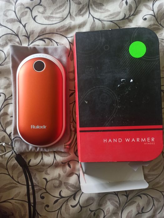 Грілка для рук powerbank 10000 mah павербанк