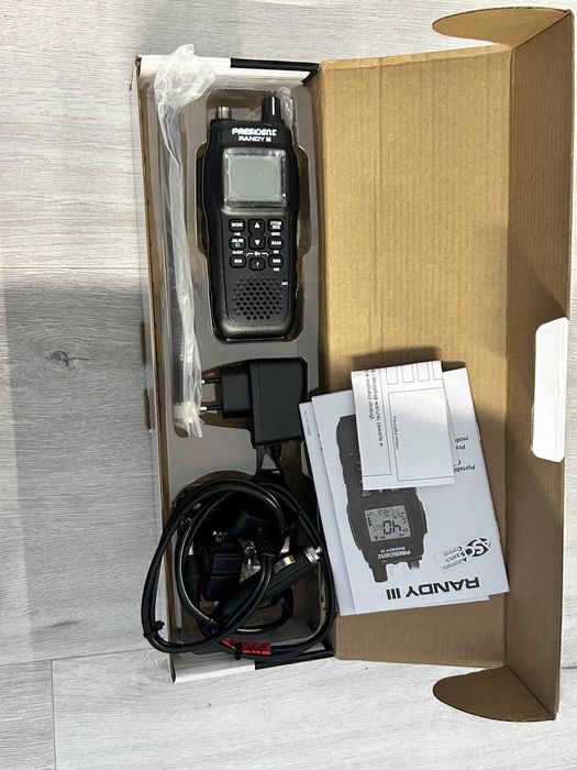OKAZJA! President Randy III CB radio nowe komplet w pudełku