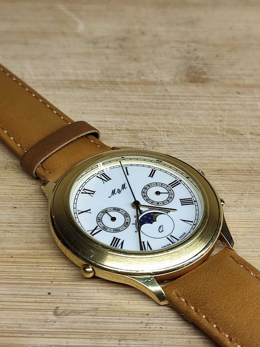 Chronograf M&M. Swiss made