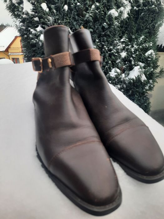 Buty skórzane damsk9ie