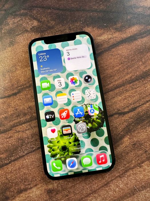 iPhone 12 256GB Preto Desbloqueado Como Novo