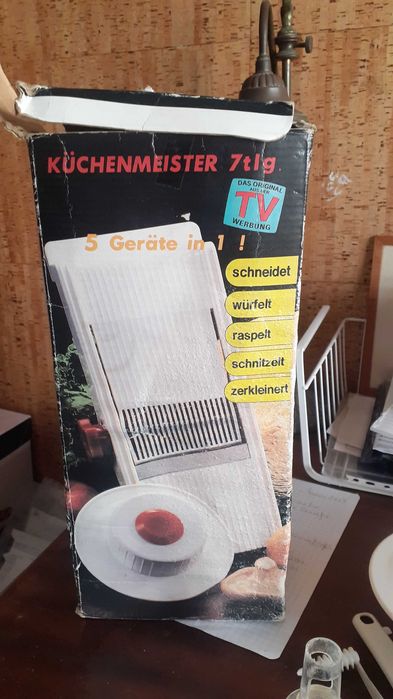 Corta legumes com 5 aparelhos