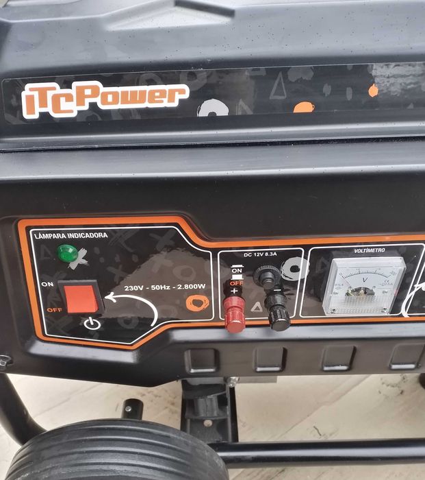 Генератор бензиновый 3 кВт. ITC Power GG3300F 2800/3000 W