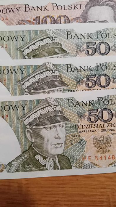 Sprzedam banknoty  z Polski