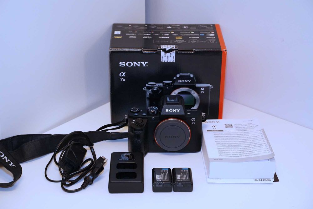 Sony A7 II ILCE 7M2 minimalny przebieg, bardzo dobry stan