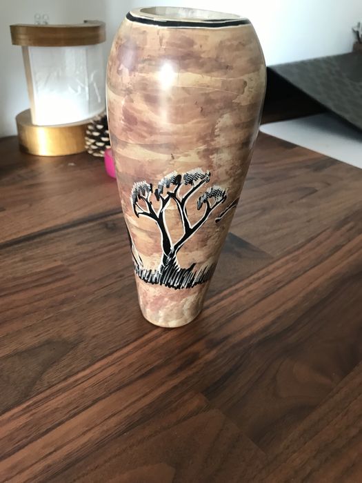 Decoracao Africana pintada a mão