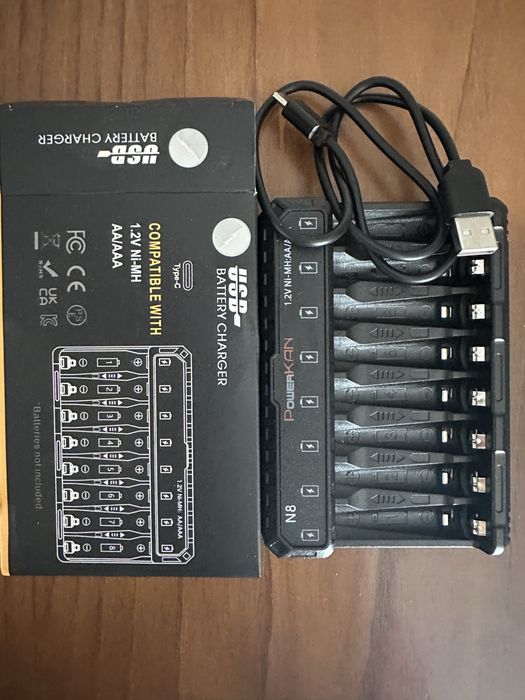 Carregador de pilhas