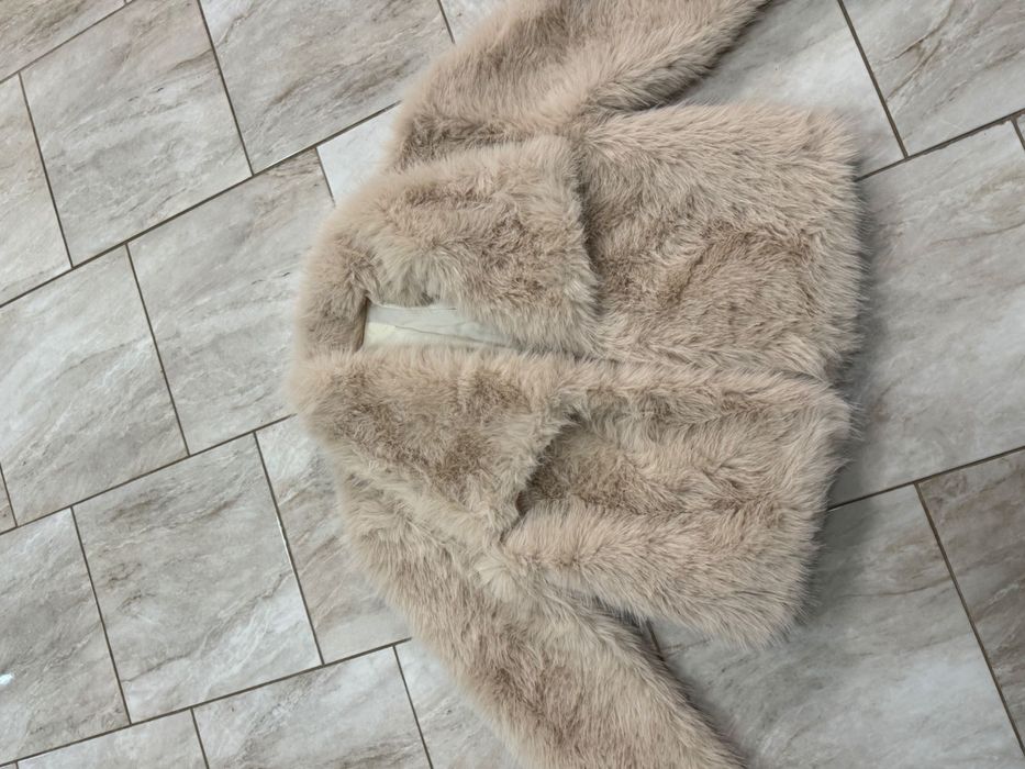 Шуба з еко хутра в стилі zara