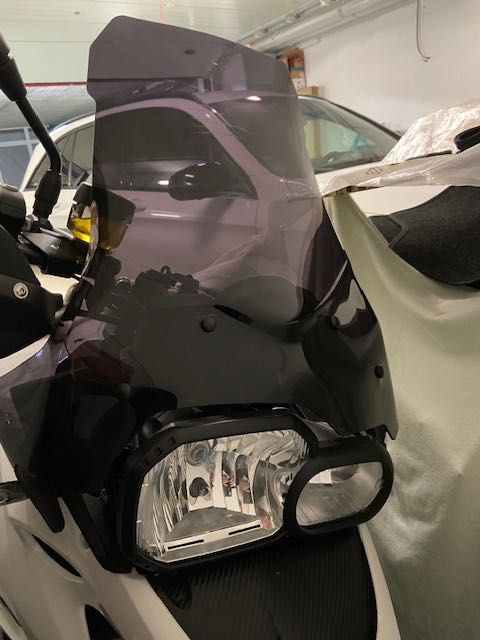 Viseira, vidro F700GS alta