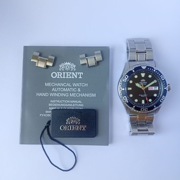 Zegarek Orient Ray Mark 2 Seiko Epson diver wr200