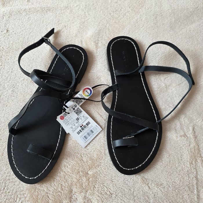 Sandały damskie Pull&Bear 39 czarne
