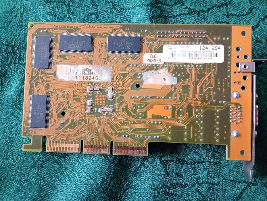 Karta graficzna GeForce 2 mx 400 agp