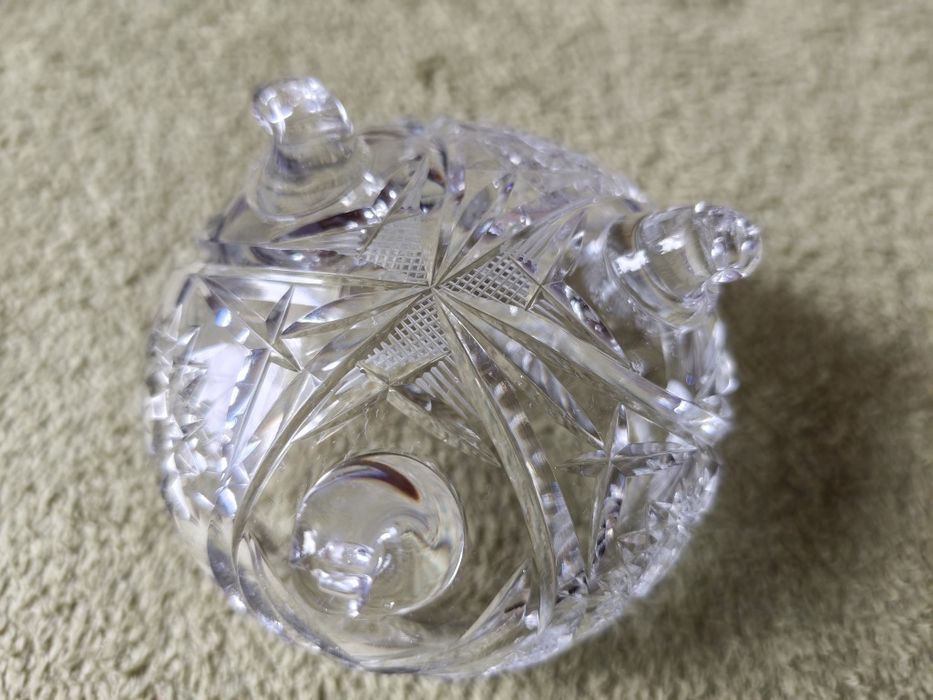 Kryształy zestaw 5 sztuk PRL (cześć 1)