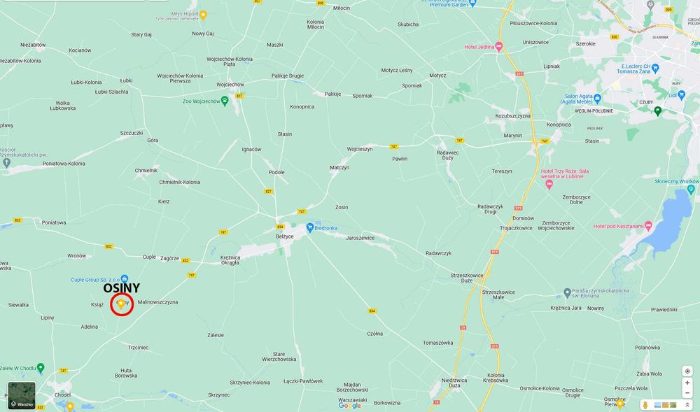 Działka budowlana pole, Lublin, WZ, młody rolnik, KRUS dla NIE rolnika - Więcej